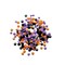 Buttons Galore Flat Back Half Pearls in AB Finish - Multiple Color Assortments - 36 Grams